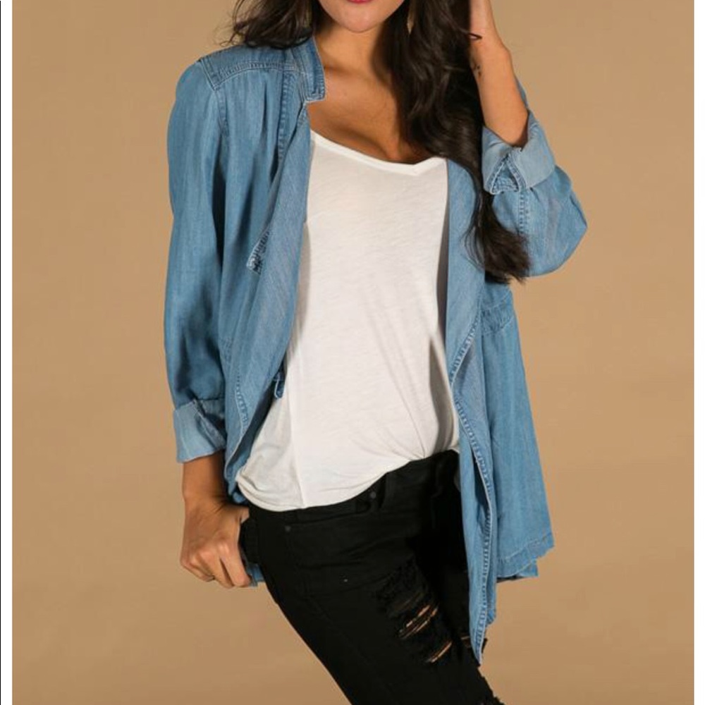 Woven Denim Jacket